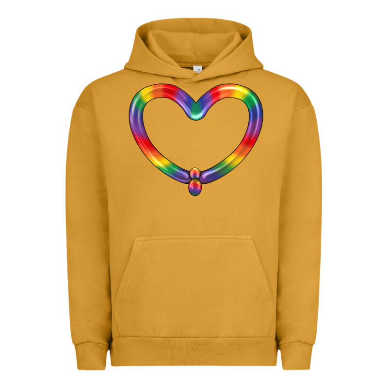Lgbtq Heart Balloon Urban Hoodie by BundleAndBundleShop | Teevron