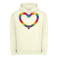 Pigment Pistachio Lgbtq Heart Balloon Urban Hoodie - BundleAndBundleShop