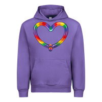 Tulip Lgbtq Heart Balloon Urban Hoodie - BundleAndBundleShop