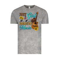 Cloud Rock just a girl who loves country music Vintage Tee - texasbilliewilder