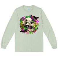 Matcha halloween skull Long Sleeve Tee - AdoDesignShop
