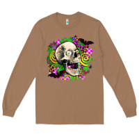 Toasted Coconut halloween skull Long Sleeve Tee - AdoDesignShop