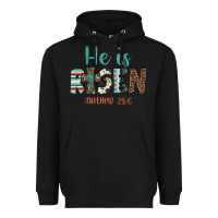 Black he is risen Heavyweight Hoodie - Artiststas