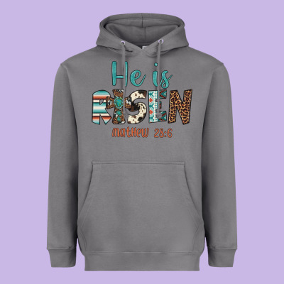 He Is Risen Heavyweight Hoodie Designed By Artiststas