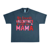 My Favorite Valentines Call Me Mama Urban Heavy Tee | Teevron