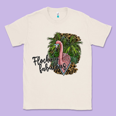 Flocking Fabulous Classic Tee Designed By Sublimationcraftshop