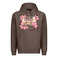 Coffee lover babe valentines day Premium Hoodie - MaliasSmallBusiness