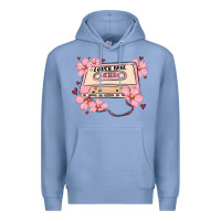 Colony Blue lover babe valentines day Premium Hoodie - MaliasSmallBusiness