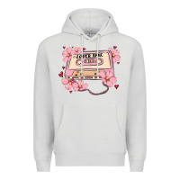Dove Grey lover babe valentines day Premium Hoodie - MaliasSmallBusiness