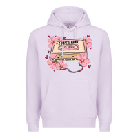 Lilac lover babe valentines day Premium Hoodie - MaliasSmallBusiness