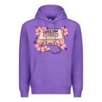 Purple lover babe valentines day Premium Hoodie - MaliasSmallBusiness