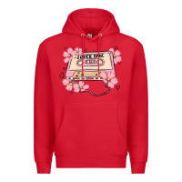 Red lover babe valentines day Premium Hoodie - MaliasSmallBusiness