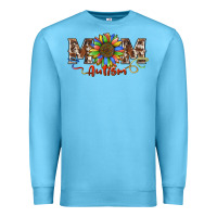 Ocean Blue autism mom Premium Sweatshirt - BarkalooDesign