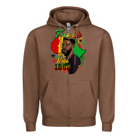 Chestnut free ish since 1865 black man Zipper Hoodie - HRA Design Shop