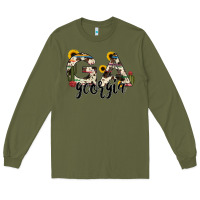 Army Green georgia state cowhide serape cactus Long Sleeve Tee - RanaPortraitStore