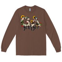 Chestnut georgia state cowhide serape cactus Long Sleeve Tee - RanaPortraitStore
