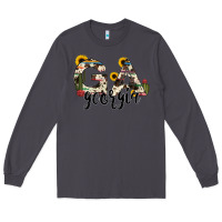 Smoke georgia state cowhide serape cactus Long Sleeve Tee - RanaPortraitStore