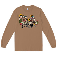 Toasted Coconut georgia state cowhide serape cactus Long Sleeve Tee - RanaPortraitStore