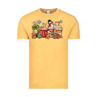 Vintage Mustard christmas coffee cups Vintage Tee - Zillion Design Studio