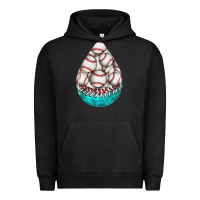 Pigment Black baseball and western roses teardrop  8 Urban Hoodie - BundleAndBundleShop