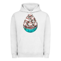 Pigment Lunar Rock baseball and western roses teardrop  8 Urban Hoodie - BundleAndBundleShop