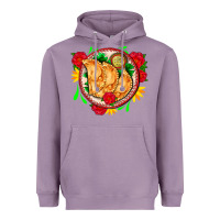 Lavender empanadas plate and roses Heavyweight Hoodie - AdoDesignShop