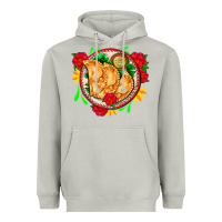 Moon Dust empanadas plate and roses Heavyweight Hoodie - AdoDesignShop