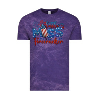 Cloud Purple little miss firecracker 4th of july Vintage Tee - BarkalooDesign