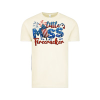 Vintage Arctic little miss firecracker 4th of july Vintage Tee - BarkalooDesign