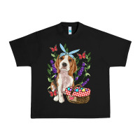 Black Easter Beagle Urban Heavy Tee - RanaPortraitStore