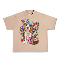 Burro Easter Beagle Urban Heavy Tee - RanaPortraitStore