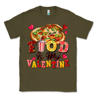 Army Green food is my valentine Classic Tee - FaDigitalArtStudio