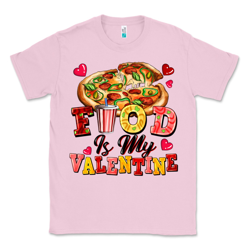 Food Is My Valentine Classic Tee by FaDigitalArtStudio | Teevron