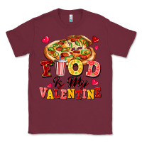 Burgundy food is my valentine Classic Tee - FaDigitalArtStudio