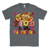Charcoal Heather food is my valentine Classic Tee - FaDigitalArtStudio