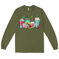 Army Green science teacher coffee cups Long Sleeve Tee - Zillion Design Studio