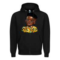 Black black boy Zipper Hoodie - HRA Design Shop