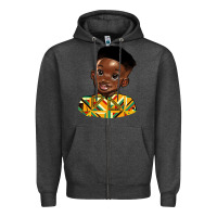 Charcoal Heather black boy Zipper Hoodie - HRA Design Shop