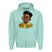 Seafoam black boy Zipper Hoodie - HRA Design Shop