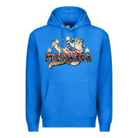 True Royal meowica cat Premium Hoodie - NancyCooperArtShop