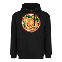 Black empanada Heavyweight Hoodie - AdoDesignShop