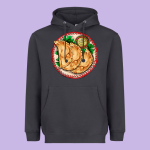 Empanada Heavyweight Hoodie Designed By Adodesignshop