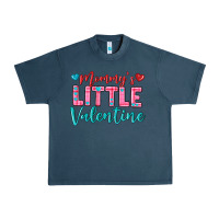 Midnight Navy momys little valentine Urban Heavy Tee - texasbilliewilder