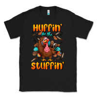 Black huffin' for the stuffin' Classic Tee - BundleAndBundleShop