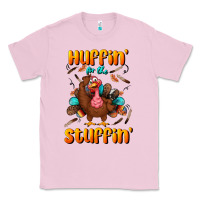 Bubblegum Pink huffin' for the stuffin' Classic Tee - BundleAndBundleShop