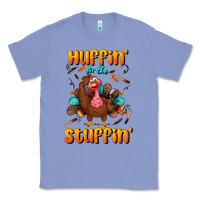Colony Blue huffin' for the stuffin' Classic Tee - BundleAndBundleShop