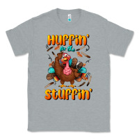 Heather Grey huffin' for the stuffin' Classic Tee - BundleAndBundleShop