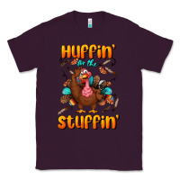 Plum huffin' for the stuffin' Classic Tee - BundleAndBundleShop