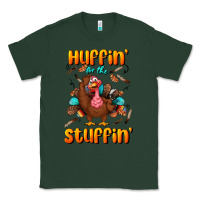 Sports Green huffin' for the stuffin' Classic Tee - BundleAndBundleShop
