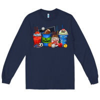 Navy p.e. teacher coffee cups Long Sleeve Tee - Zillion Design Studio